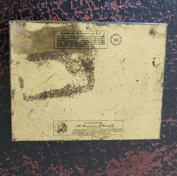 Vintage lucky strike tin - Picture 5 of 6